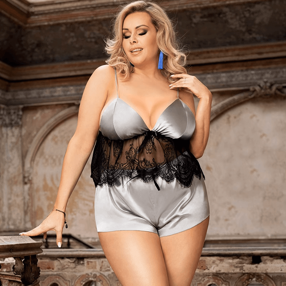 Blaze Sheer Babydoll Loungewear - Yeahcir