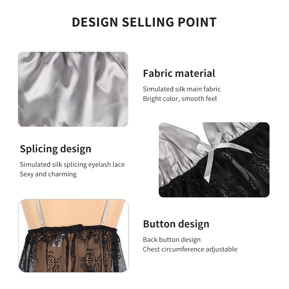 Blaze Sheer Babydoll Loungewear - Yeahcir