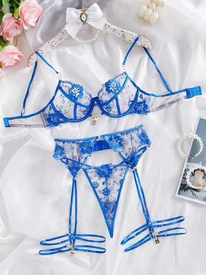 Floral Embroidery Set