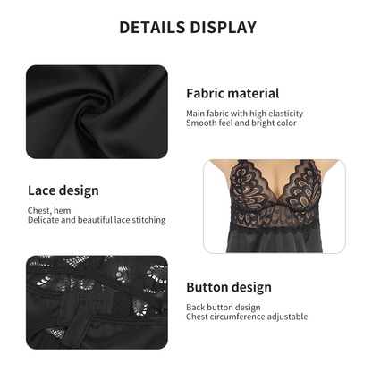 Lace Siren Strap Babydoll - Yeahcir